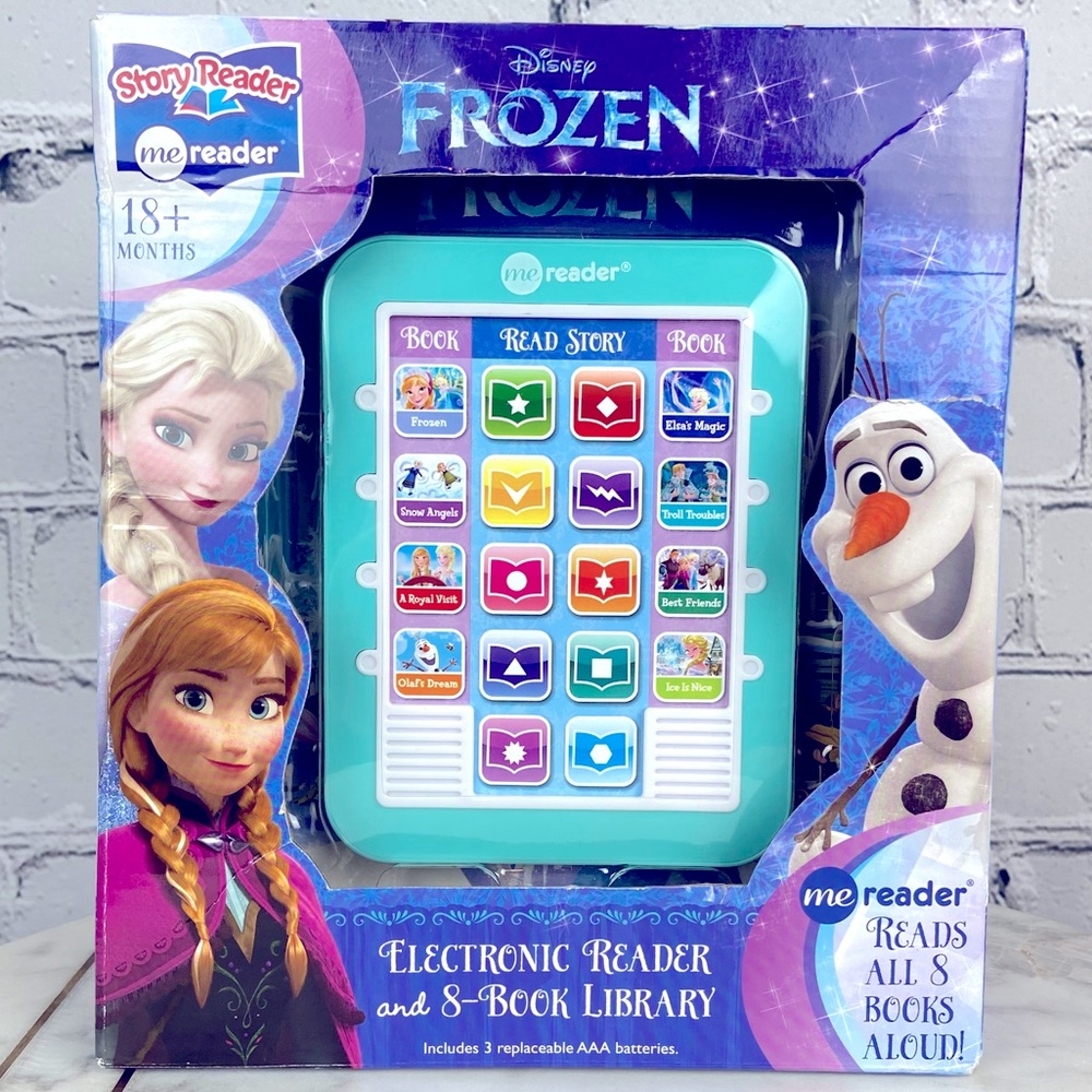 Disney Frozen Electronic Reader & +8 Books